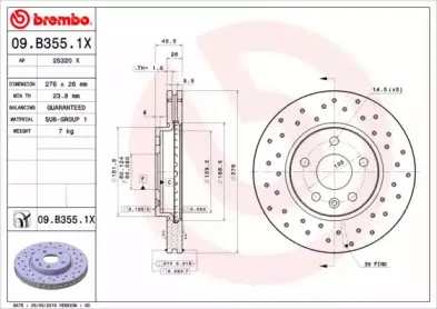 Тормозной диск BREMBO купить