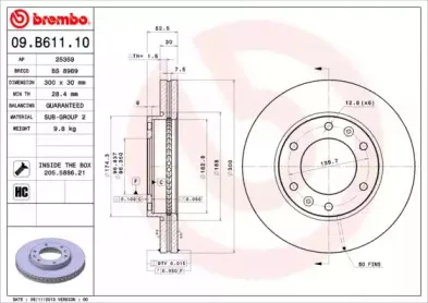 Тормозной диск BREMBO купить