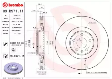 Тормозной диск BREMBO купить