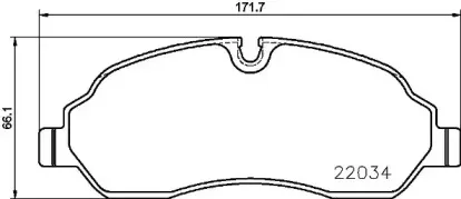 Комплект тормозных колодок, дисковый тормоз BREMBO купить