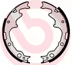 Колодки гальмівні барабанні (комплект 4 шт) BREMBO купить