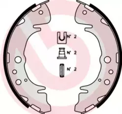 Комплект тормозных колодок BREMBO купить