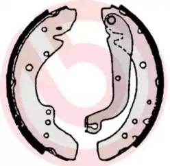 Комплект тормозных колодок BREMBO купить