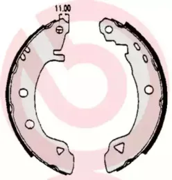 Комплект тормозных колодок BREMBO купить