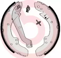 Комплект тормозных колодок BREMBO купить