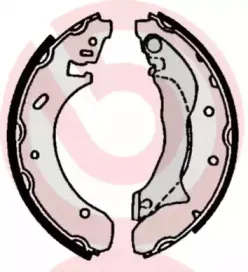 Комплект тормозных колодок BREMBO купить