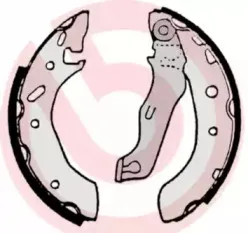 Комплект тормозных колодок BREMBO купить