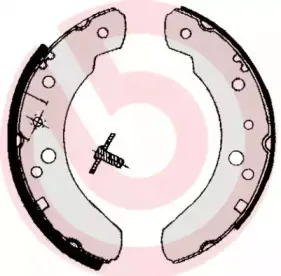 Комплект тормозных колодок BREMBO купить