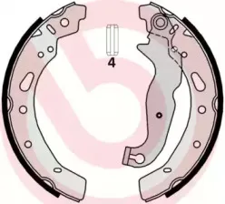 Комплект тормозных колодок BREMBO купить