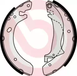Колодки гальмівні барабанні (комплект 4 шт) BREMBO купить