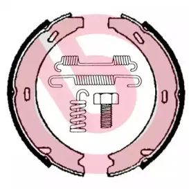 Комплект тормозных колодок, стояночная тормозная система BREMBO купить