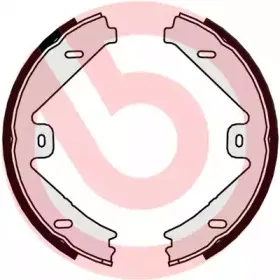 Комплект тормозных колодок, стояночная тормозная система BREMBO купить