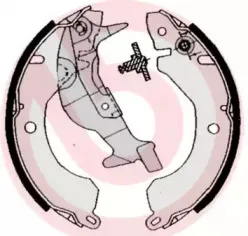 Комплект тормозных колодок BREMBO купить