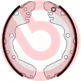 Комплект тормозных колодок BREMBO купить