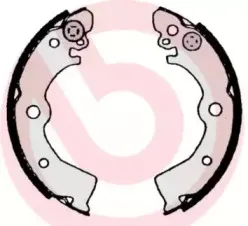 Комплект тормозных колодок BREMBO купить