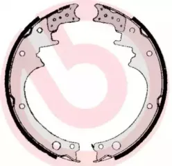 Комплект тормозных колодок BREMBO купить