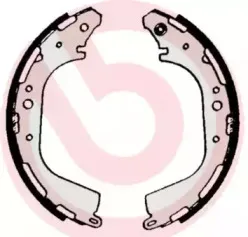 Колодки гальмівні барабанні (комплект 4 шт) BREMBO купить