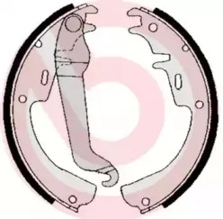 Комплект тормозных колодок BREMBO купить