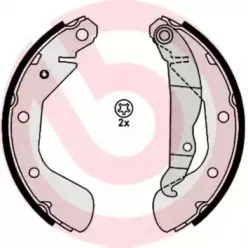 Комплект тормозных колодок BREMBO купить