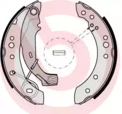Комплект тормозных колодок BREMBO купить