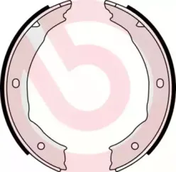 Колодки гальмівні барабанні (комплект 4 шт) BREMBO купить