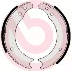 Комплект тормозных колодок BREMBO купить