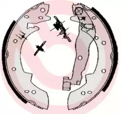 Комплект тормозных колодок BREMBO купить