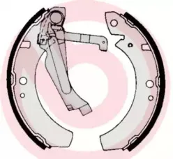 Комплект тормозных колодок BREMBO купить