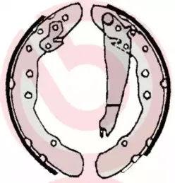 Комплект тормозных колодок BREMBO купить