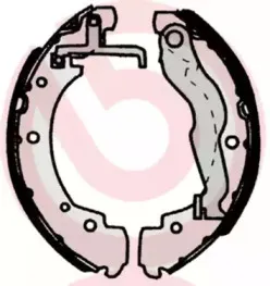 Комплект тормозных колодок BREMBO купить
