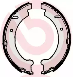 Колодки гальмівні барабанні (комплект 4 шт) BREMBO купить