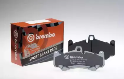 Комплект высокоэффективных тормозных колодок BREMBO купить