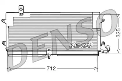 Конденсатор, кондиционер DENSO купить