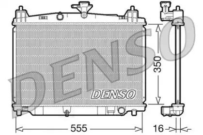 Радиатор, охлаждение двигателя DENSO купить