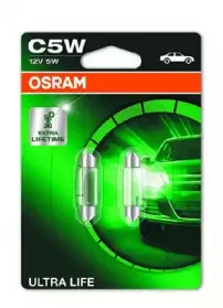 Лампа накаливания, фонарь освещения номерного знака OSRAM купить