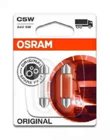 6423-BLI2 OSRAM Лампа C5W 24V 5W SV8,5-8 ORIGINAL (36 мм) OSRAM купить