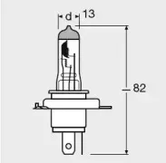 Лампа накаливания, фара дальнего света OSRAM купить