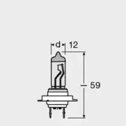 Лампа накаливания, фара дальнего света OSRAM купить