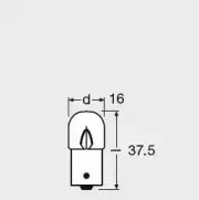 5627-UNV OSRAM ЛАМПА R5W 24V 5W BA15s FS STANDARD OSRAM купить