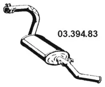 Глушитель выхлопных газов конечный EBERSPÄCHER купить