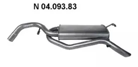 Глушитель выхлопных газов конечный EBERSPÄCHER купить