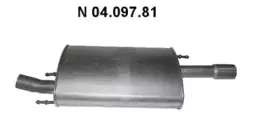 Глушитель выхлопных газов конечный EBERSPÄCHER купить