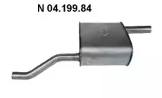 Глушитель выхлопных газов конечный EBERSPÄCHER купить