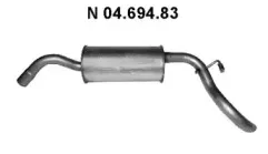 Глушитель выхлопных газов конечный EBERSPÄCHER купить