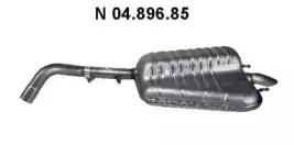 Глушитель выхлопных газов конечный EBERSPÄCHER купить