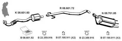 Система выпуска ОГ EBERSPÄCHER купить