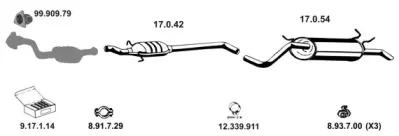 Система выпуска ОГ EBERSPÄCHER купить