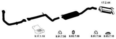 Система выпуска ОГ EBERSPÄCHER купить