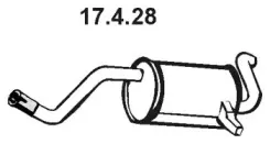 Глушитель выхлопных газов конечный EBERSPÄCHER купить