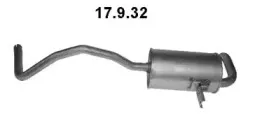 Глушитель выхлопных газов конечный EBERSPÄCHER купить